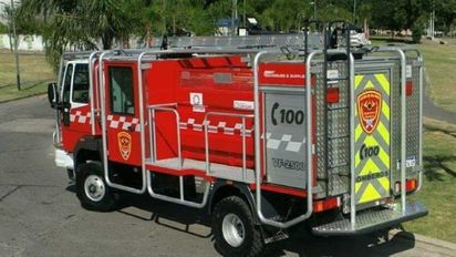 Una vivienda en Pocito ardió en llamas.