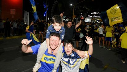 Boca se consagró campeón de la Liga Profesional. Foto: Adrián Carrizo.