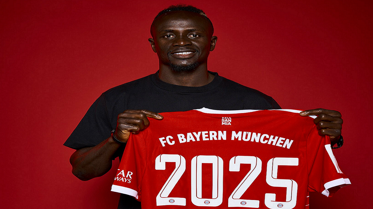 Sadio Mané dejó Liverpool y fue presentado en Bayern Munich