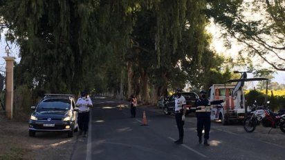 Radiaron más de 170 vehículos infractores en el finde largo
