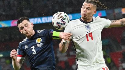 Inglaterra y Escocia igualaron 0 a 0.