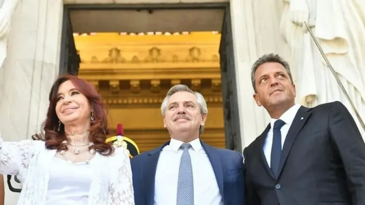Alberto Fernández, Cristina Fernández y Massa se reunieron en Olivos