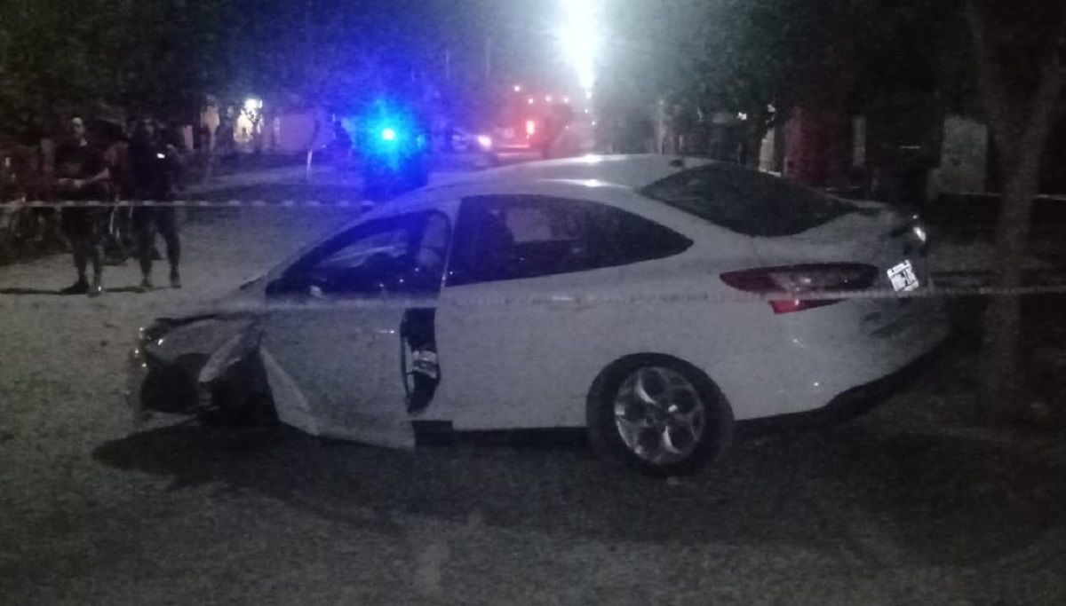 Fuerte choque de autos en Chimbas tres niños, hospitalizados