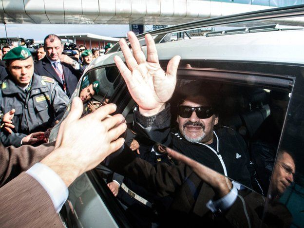 Maradona y su regreso a Napoli: el amor del hincha sigue intacto