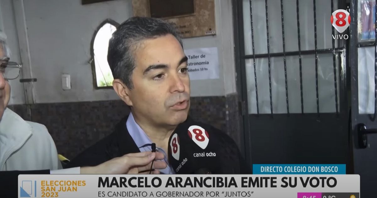 Marcelo Arancibia: Que la gente concurra masivamente a votar