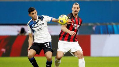 Cristian Romero abrió el marcador en el triunfo ante Milan. 