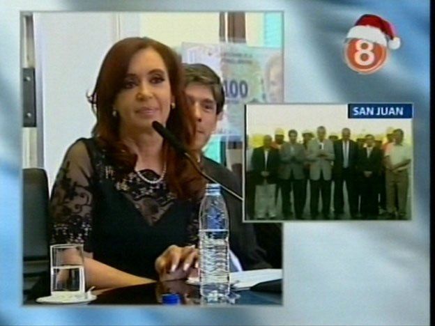 En el acto por la Circunvalación, Gioja le pidió a CFK por Agua Negra