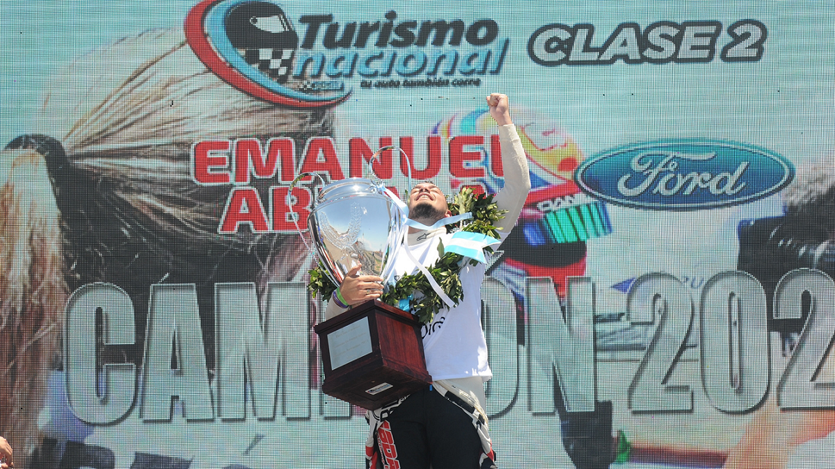 Emanuel Abdala se consagró campeón de la Clase 2 en San Juan