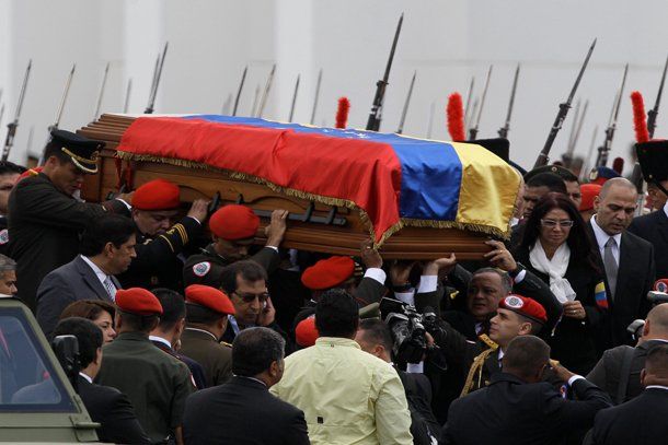 El último adiós a Hugo Chávez