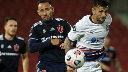 San Lorenzo igualó 1 a 1 con Universidad en el duelo de ida. 