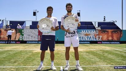 Machi González se consagró campeón en dobles en Mallorca.