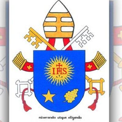 Francisco usará su escudo de obispo pero con lema: lo miró con misericordia y lo eligió
