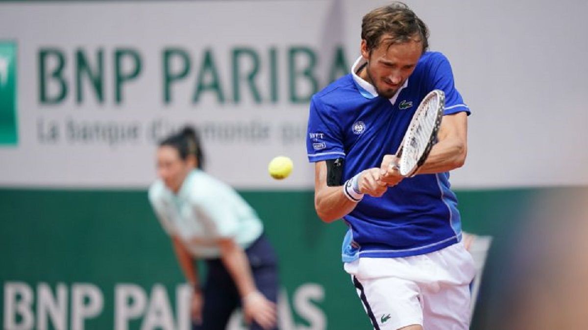 Cilic venció a Medvedev en Roland Garros. Foto: As.