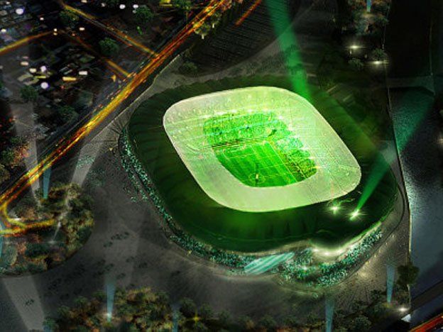 Un equipo turco construirá su nuevo estadio con la forma de cocodrilo