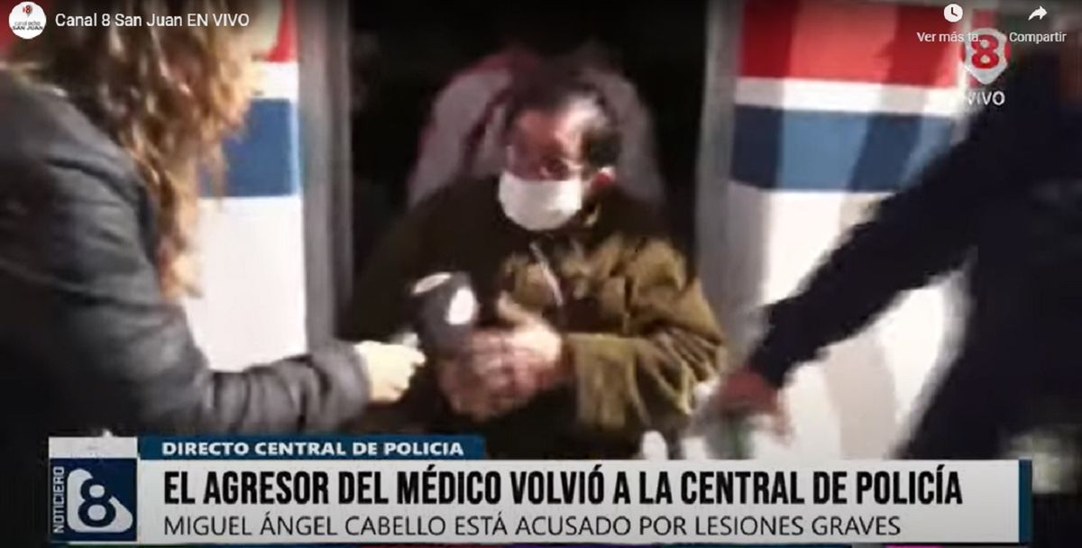 Cabello negó que le tiró ácido al médico traumatólogo Daniel Luque
