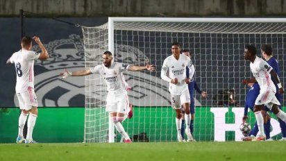 Real Madrid y Chelsea igualaron uno a uno por el partido de ida de las semifinales.