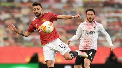 Manchester empató 1 a 1 con Milan en el duelo de ida en Inglaterra. 