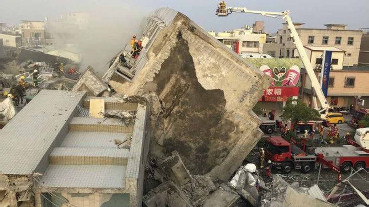 Un terremoto en Taiwán dejó al menos un muerto y 79 heridos