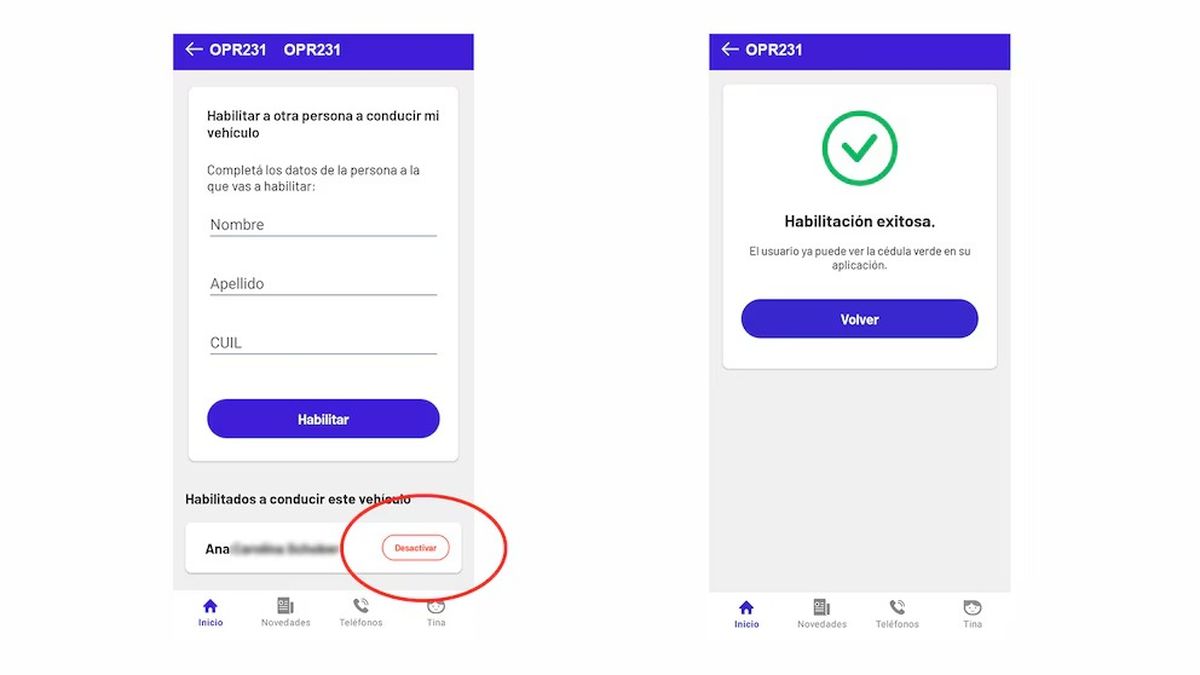 Cédula azul digital: cómo funciona la app que permite designar conductores