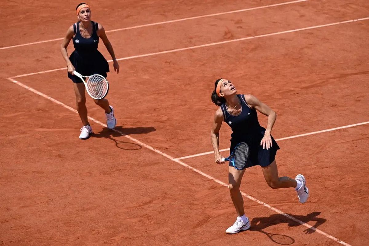 Sabatini y Dulko caen en la final del torneo de Leyendas de Roland Garros