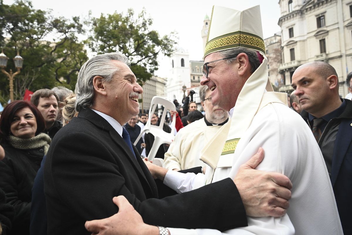 Alberto Fernández llamó a trabajar fraternalmente por los más vulnerables