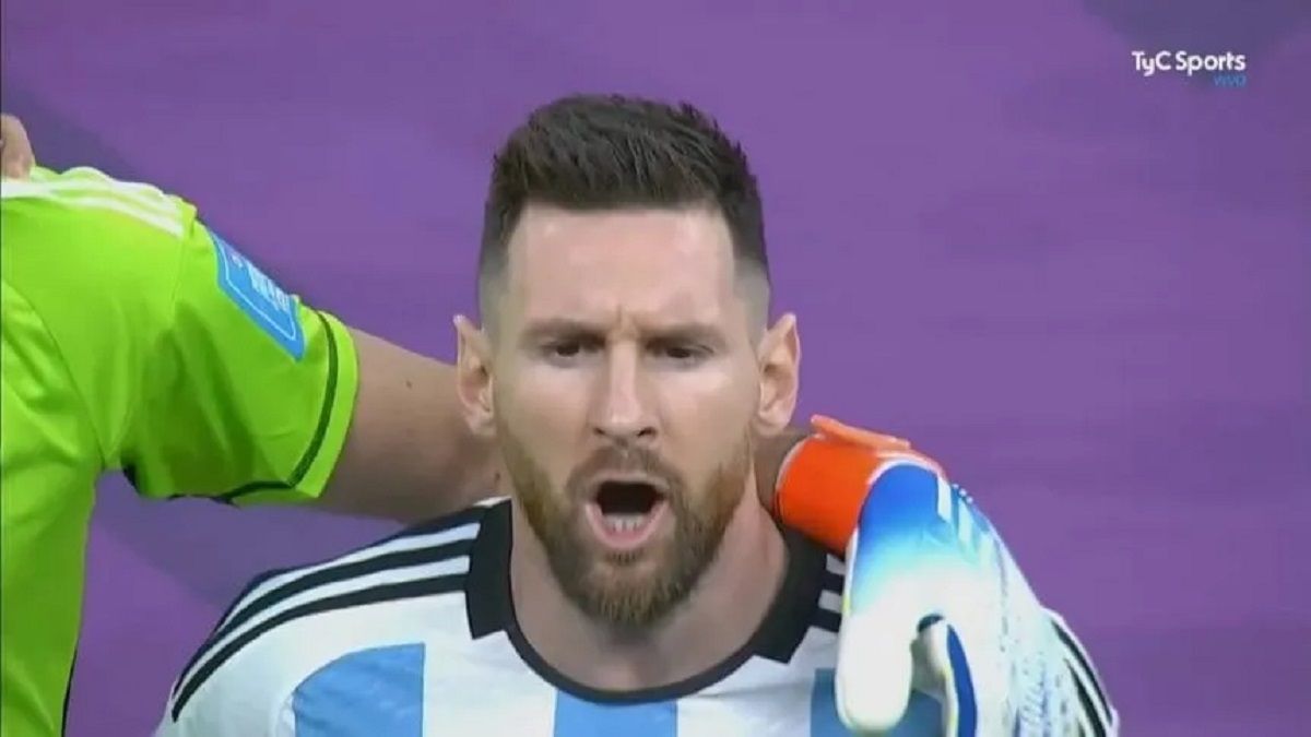 Emocionante: así cantó el Himno la Selección Argentina