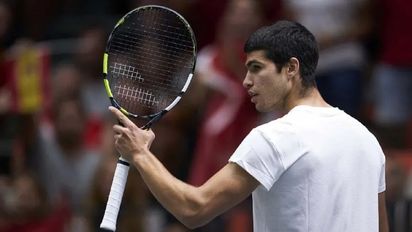Alcaraz perdió su primer partido como número uno del ranking ATP