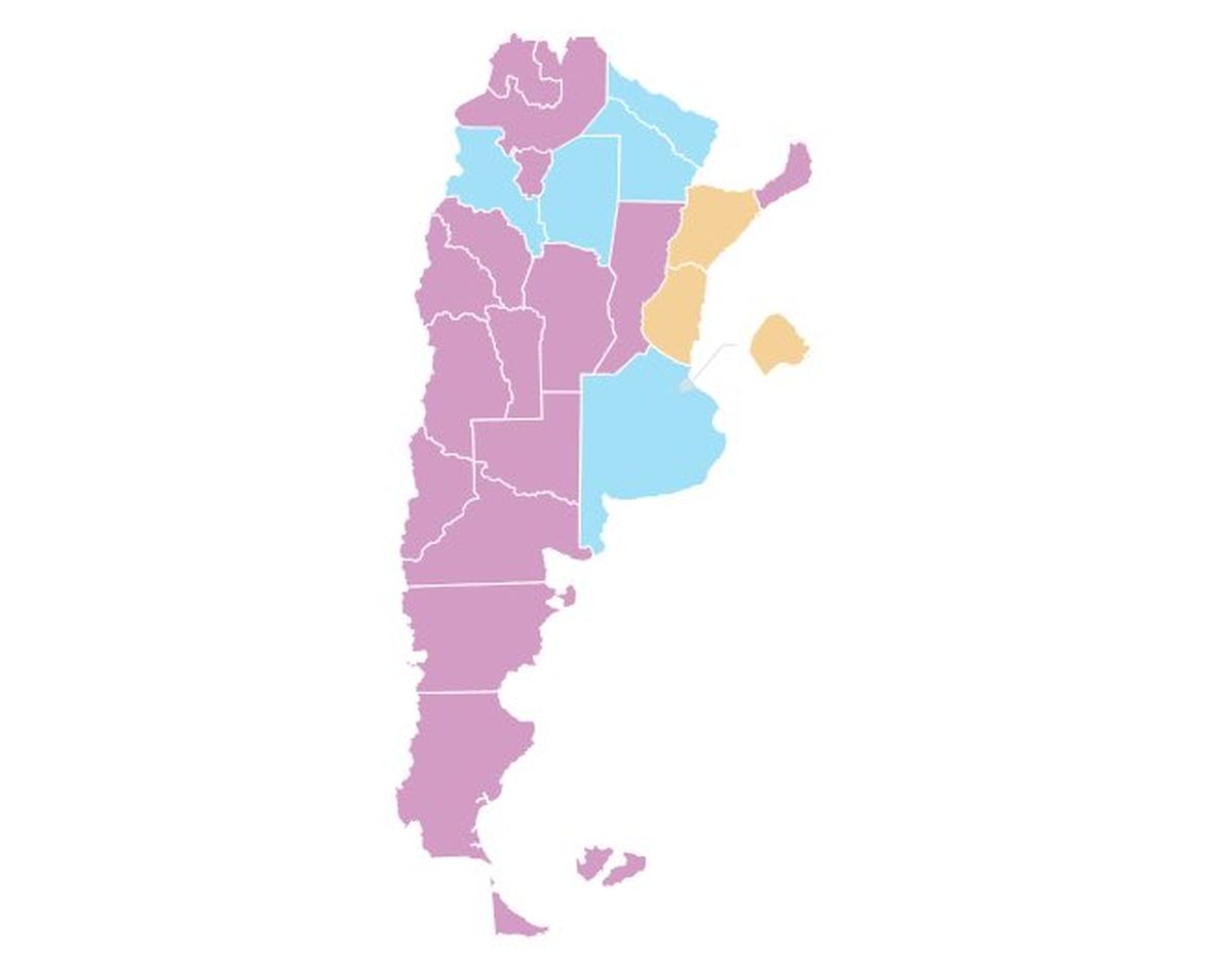 Cómo Quedó El Mapa De La Argentina Tras Las Paso 2023 7328