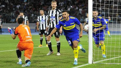 Boca ganó en Santiago del Estero y se acomodó en las posiciones. Foto: Telam. 