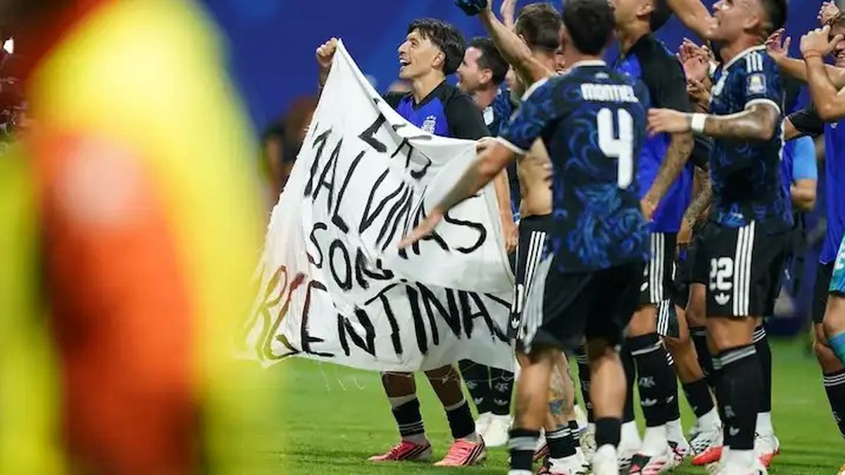 El mensaje por Malvinas de la Selección tras ganarle a Inglaterra