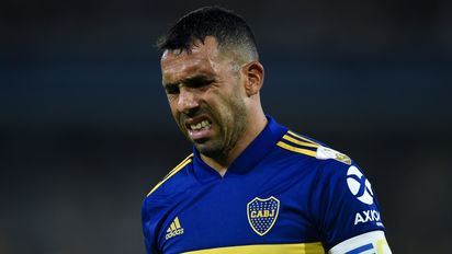 Carlos Tevez, jugador de Boca.