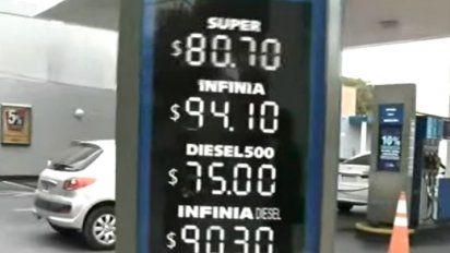 Volvieron a aumentar los precios de los combustibles