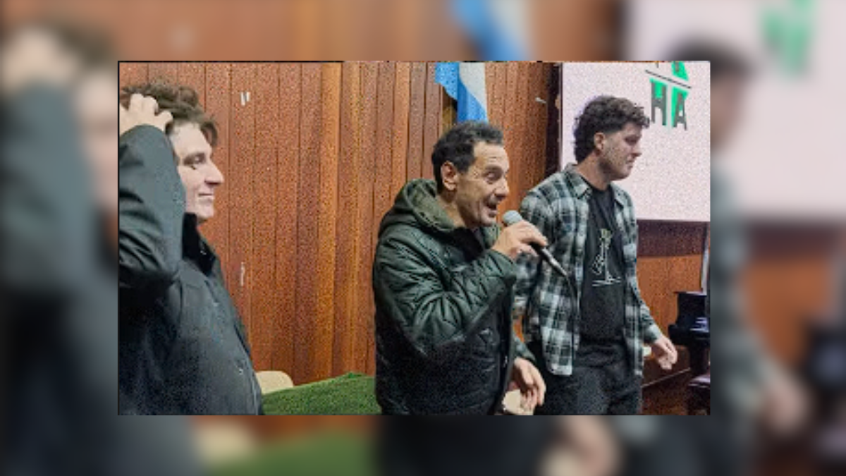 Ricardo Mollo en San Juan: ¡Aguante el Indio!