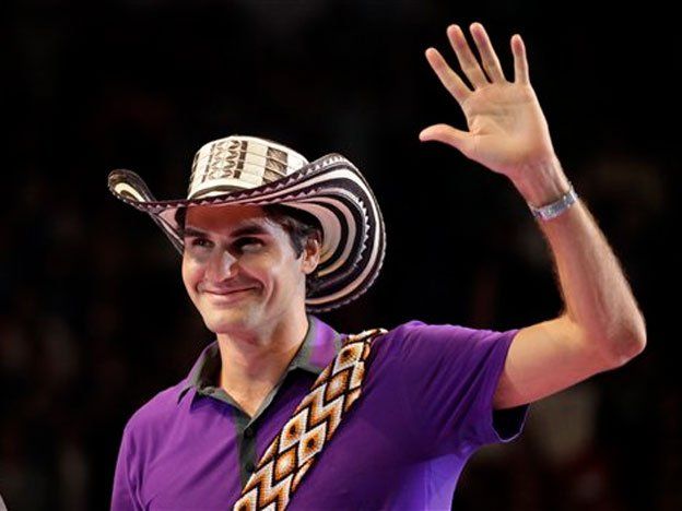 El tenista Roger Federer,se convirtió en un furor en Colombia