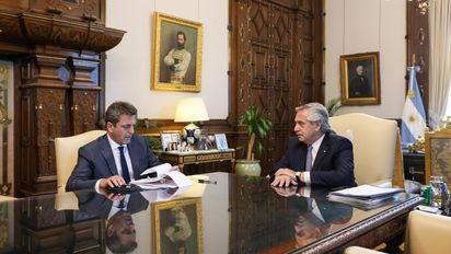 Alberto Fernández y Sergio Massa definieron los detalles del plan Ahora 30 que regirá desde el viernes.
