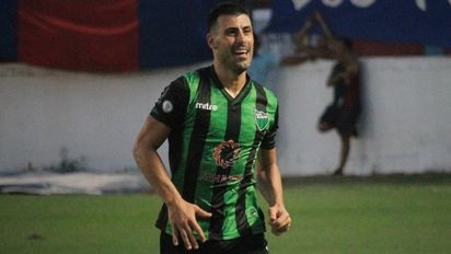 Penco puso el 1 a 1 en Santiago del Estero. Foto: @casanmartinsj