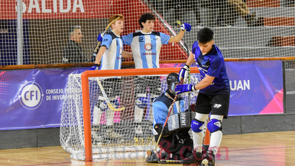 Argentina venció 4 a 0 a la Selección Sub19 en los Juegos Sudamericanos de Deportes sobre ruedas. Foto: Adrián Carrizo. 