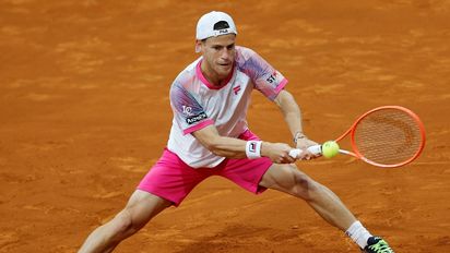 Schwartzman venció a Paire en el Masters 1000 de Madrid. Foto: Reuters.