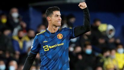 Cristiano Ronaldo, jugador de Manchester United.