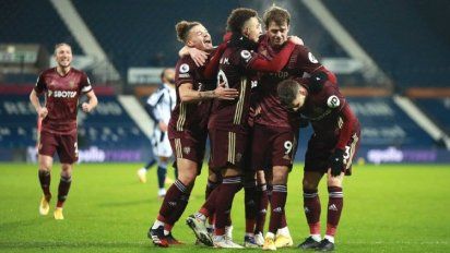 El Leeds de Bielsa goleó 5-0 al West Bromwich