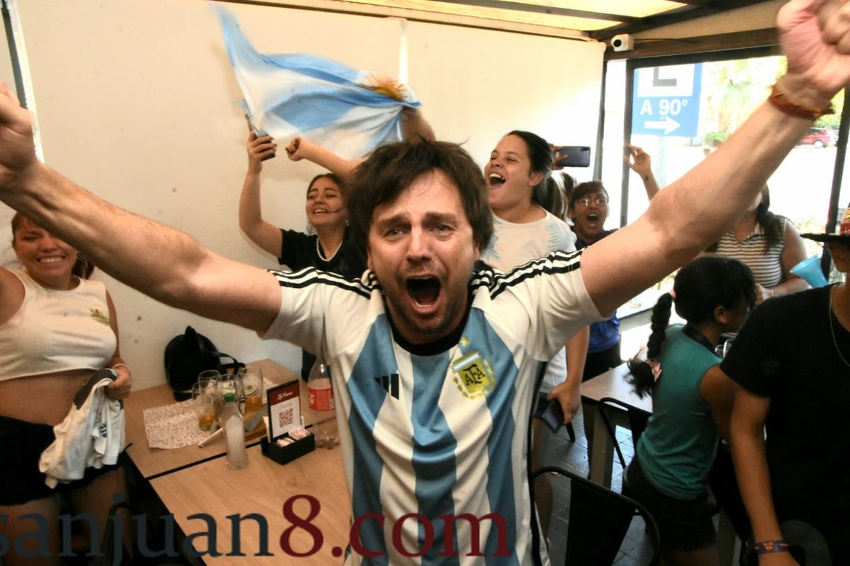 La emoción de los sanjuaninos tras la consagración de Argentina campeón
