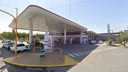 Estación de servicio ubicada en Avenida Rawson y San Lorenzo, Capital. Foto: Google Maps.