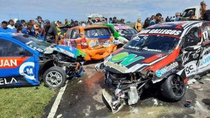 TN Clase 2: Della Motta protagonizó un choque en la largada