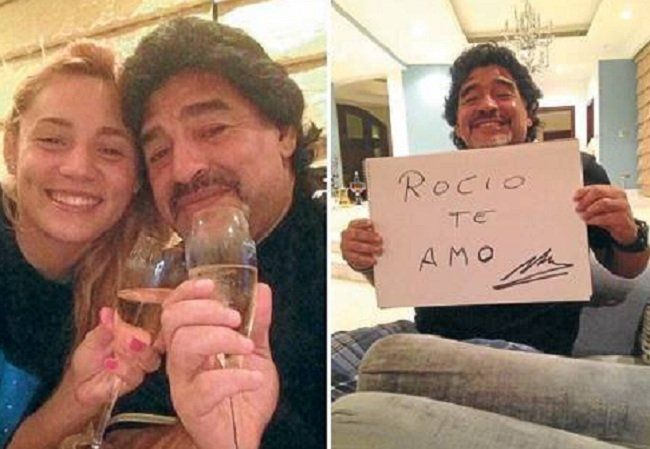 La nueva novia de Maradona estaría embarazada