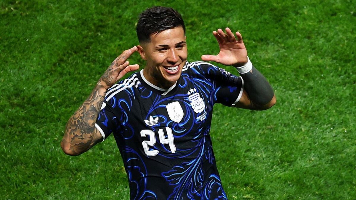 Video: reviví el golazo de Enzo Fernández para el empate de la Selección