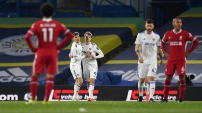 El Leeds de Bielsa logró empatar a Liverpool sobre el final