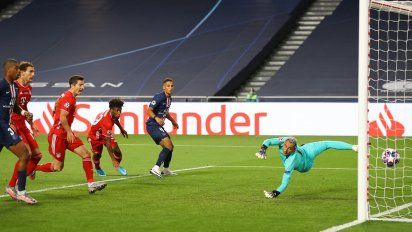 Choupo-Moting marcó el único tanto del partido entre PSG y Bayern Munich.