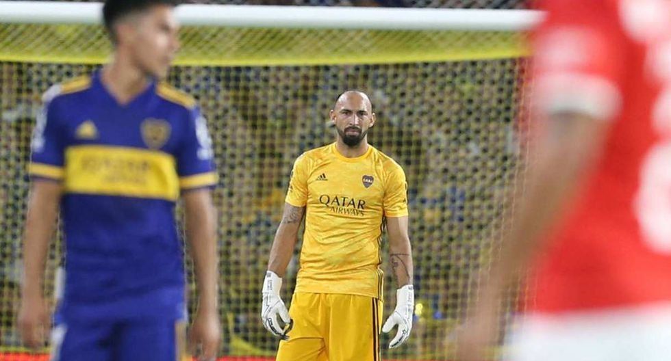 Demostré estar a la altura de un club como Boca, afirmó Marcos Díaz