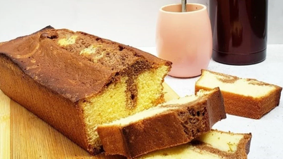 Receta de budín matero. Foto @myvpasteleriacasera.