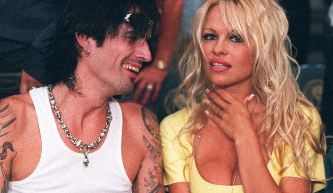 Pamela Anderson contra a su ex marido Tolmmy Lee